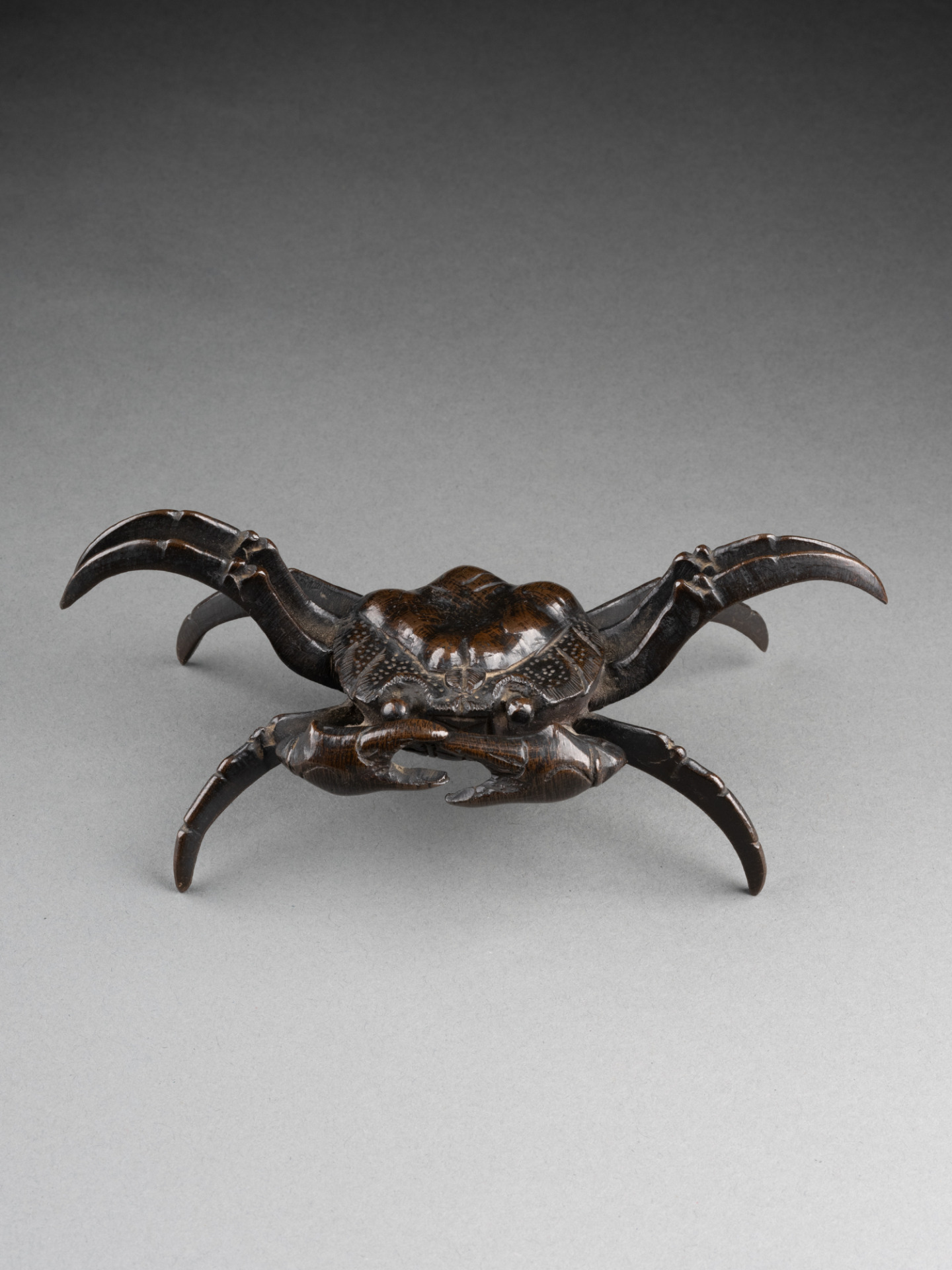 A Bronze Crab from The Edo Period