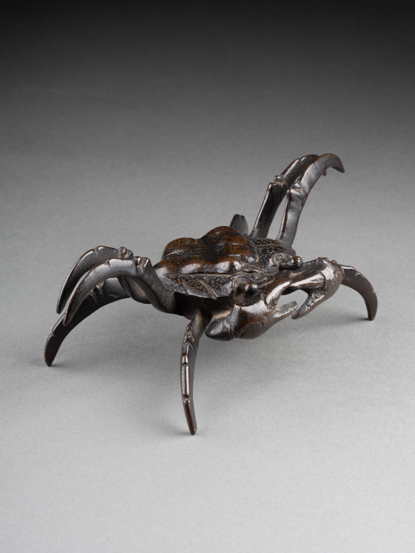 A Bronze Crab from The Edo Period