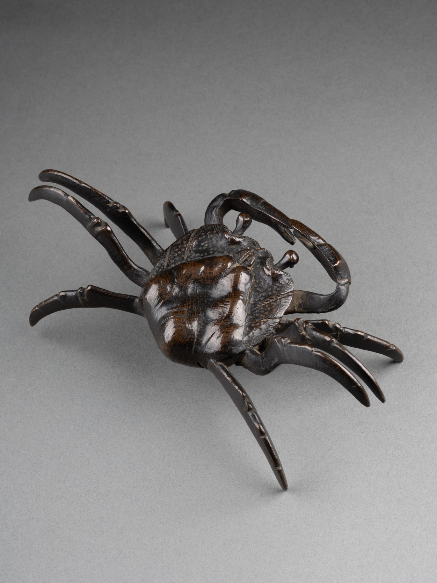 A Bronze Crab from The Edo Period