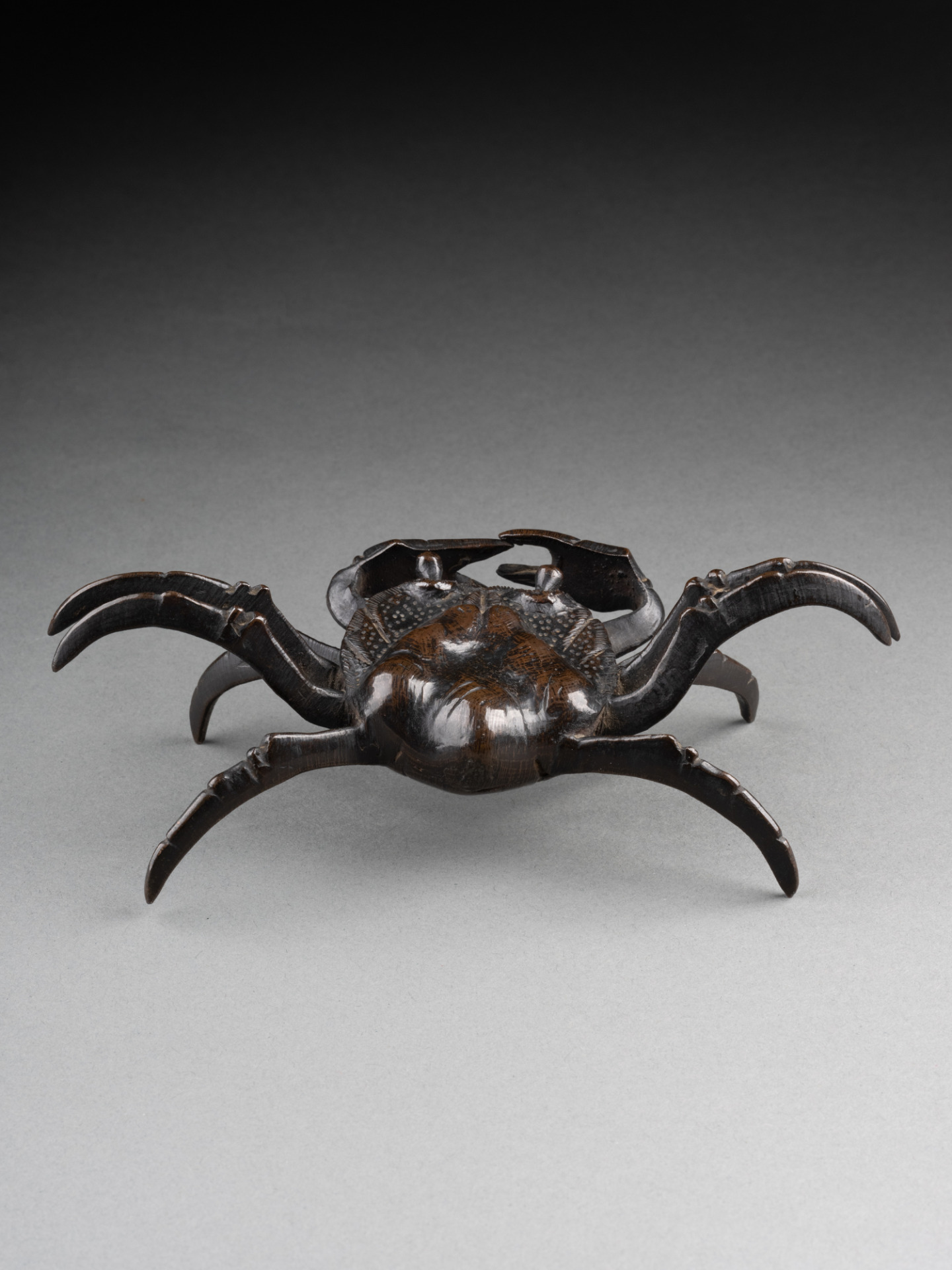 A Bronze Crab from The Edo Period