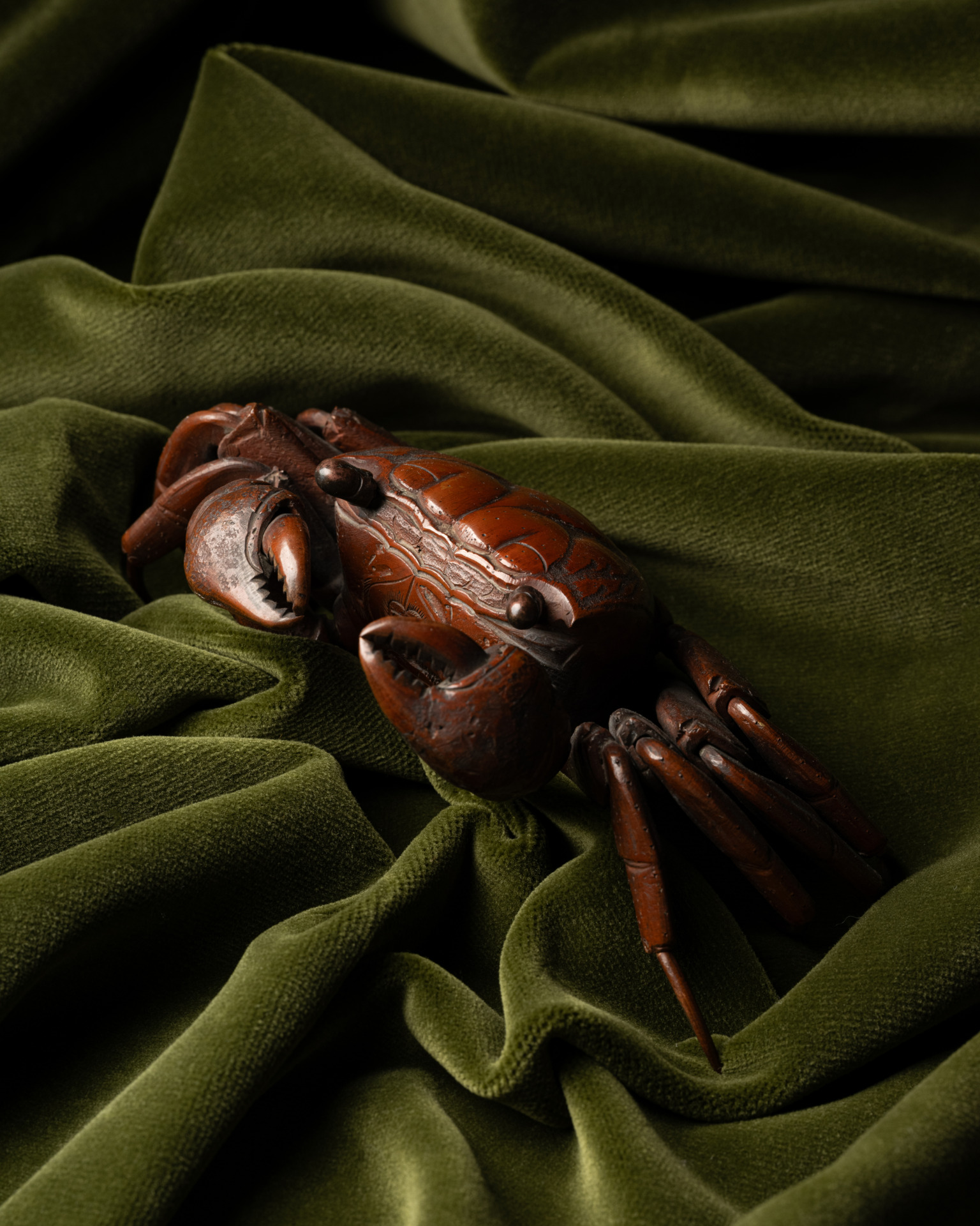 A Meiji-Era Articulated Figure of a Crab