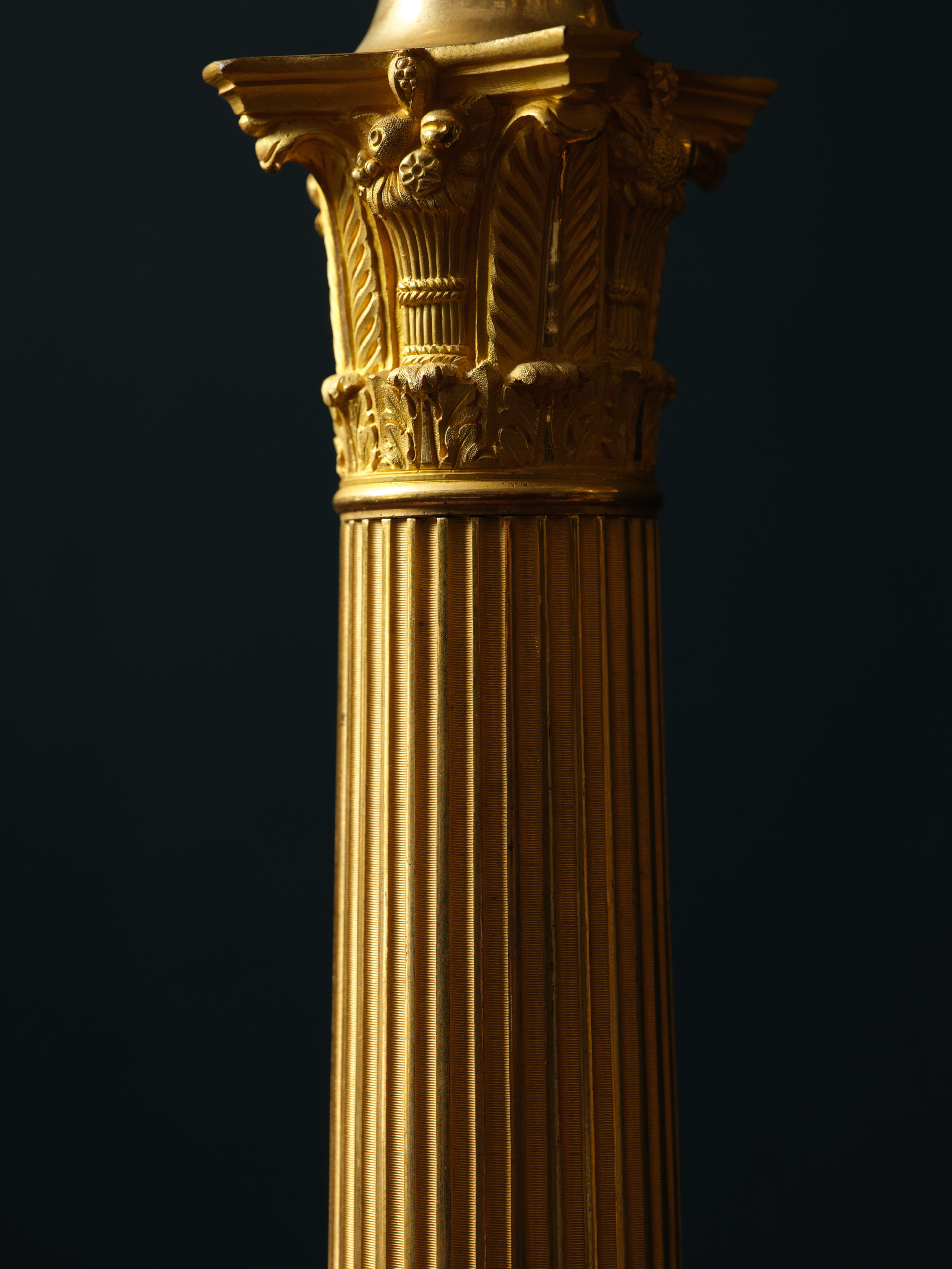 A Pair of Four-Light Russian Candelabra